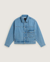 Check-5 Denim Trucker Jacket - Light Stonewash