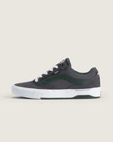 BMX Proof Wafflecup Shoe - Charcoal Grey / Green / White
