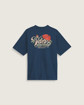 Old Skool Bloom T-Shirt - Dress Blues