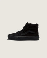 Little Kids Sk8-Hi Zip Shoe - Checkerboard Black / Black