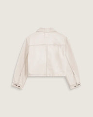 Emily Boxy Work Wear Jacket - Natural Seed