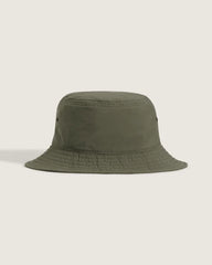 Dropped V Bucket Hat - Mossy Olive Green