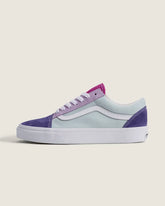 Old Skool Shoe - Color Block Light Purple / Blues