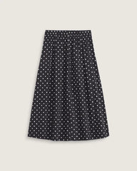 Francesca Skirt - Black / Marshmallow White