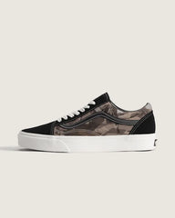 Old Skool Shoe - Camo Olive Green / Black