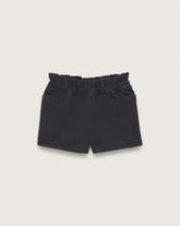 Little Kids Joy Ruffled Shorts - Black