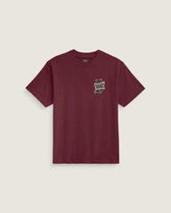 Raccoon Sign T-Shirt - Burgundy Red