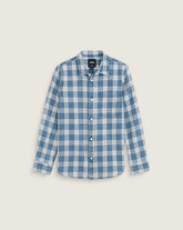 Kids Lawson Solid Oxford Long Sleeve Shirt - Bleach Indigo