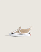 Toddler Classic Slip-On V Shoe - Color Theory Checkerboard Incense