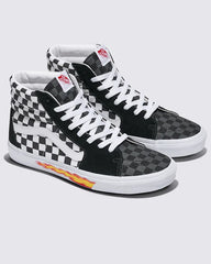 Customs Sk8-Hi Checkerboard Shoe - Customs