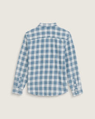 Lawson Solid Oxford Long Sleeve Shirt - Bleach Indigo