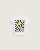 Little Kids Twisted Joy T-Shirt - White
