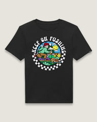 Kids Keep on Pushing T-Shirt - Black