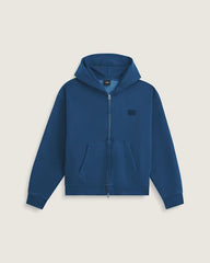 Premium Zip Hoodie - Deep Indigo