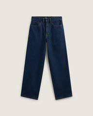 Kids Check-5 Loose Denim Pants - Midnight Blue