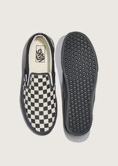 Classic Slip-On Checkerboard Shoe - Checkerboard White / Black