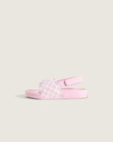 Toddler La Costa V Slide - Checkerboard Coral Blush Pink