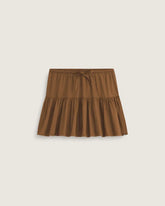 Francesca Mini Skirt - Dachshund Brown