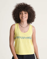 Sunny Daze 66 Tank Top - Faded Yellow