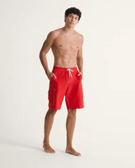 Voyage Long Cargo Boardshorts - Racing Red