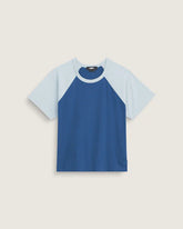 Gracie Raglan T-Shirt - True Navy Blue