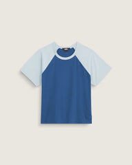 Gracie Raglan T-Shirt - True Navy Blue