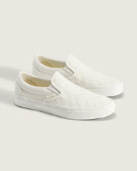 Classic Slip-On Checkerboard Shoe - Checkerboard White
