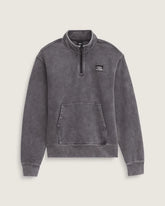Quarter Zip Sweatshirt - Black