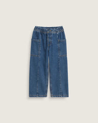Little Kids Naithin 2.0 Elastic Waist Denim Pants - Vintage Indigo Blue