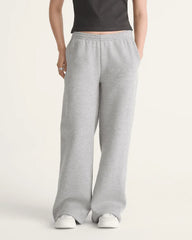Salton Straight Fleece Pants - Cement Heather Grey
