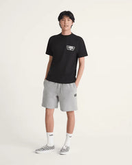 Stretch Logo Fleece Shorts - Cement Heather Grey