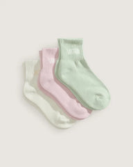 Kids Classic Half Crew Socks - Marshmallow