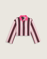 Becky Rugby Shirt - Coral Blush