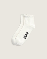 Rufflen Low Crew Socks - Marshmallow