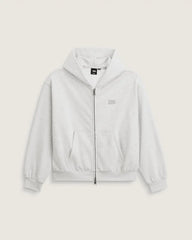 Premium Zip Hoodie - Ash Heather Grey