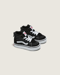 Toddler Sk8-Hi Zip Shoe - Black / White