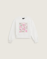 Kids Flow Field Crew Sweatshirt - Marshmallow White