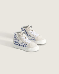 Toddler Sk8-Hi Side Zip Shoe - White / True Blue