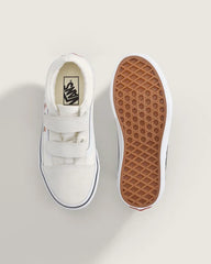 Little Kids Old Skool V Shoe - Floral Embroidery Marshmallow