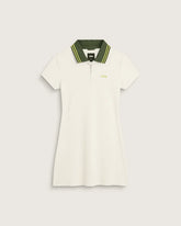 Priscilla Solid Dress - Egret White