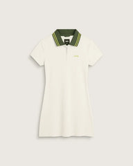 Priscilla Solid Dress - Egret White