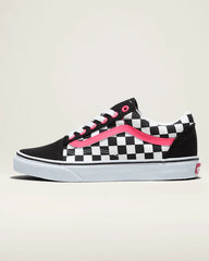 Customs Old Skool Checkerboard Wide Shoe - Customs