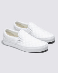 Customs Classic Slip-On Checkerboard Wide Shoe - Customs