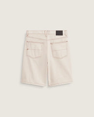 Check-5 Baggy Denim Shorts - Natural Seed Beige
