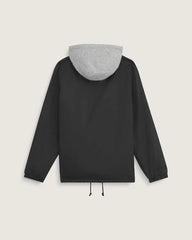 Torrey Hooded Coaches Jacket - Black