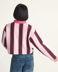Becky Rugby Shirt - Coral Blush