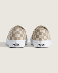 Authentic Checkerboard Shoe - Checkerboard Aluminum Grey / Oatmeal Beige