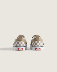 Toddler Classic Slip-On V Shoe - Color Theory Checkerboard Incense