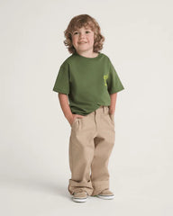 Little Kids Authentic Chino Loose Pants - Incense Brown