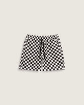 Range Relaxed Elastic Shorts - Checkerboard Black